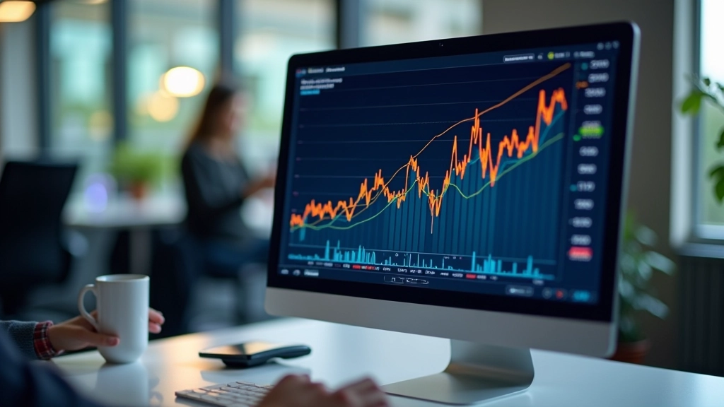 Inflationskurve und Preisindizes auf Analysemonitor